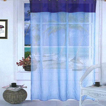 Combination Curtain with Rings